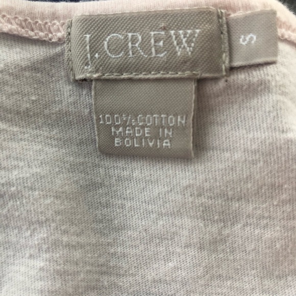 J. Crew Pink V-Neck Short Sleeve Tee Size S - Picture 3 of 3